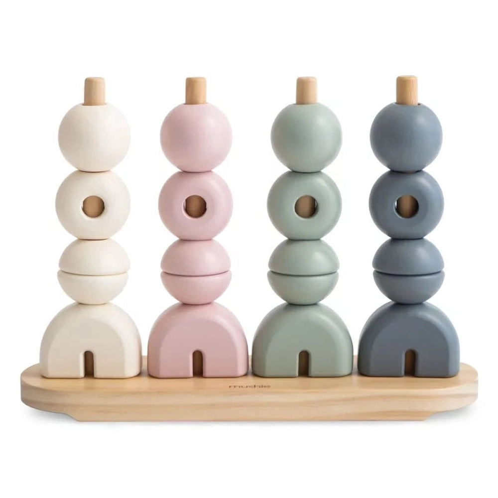 Mushie shape stacker