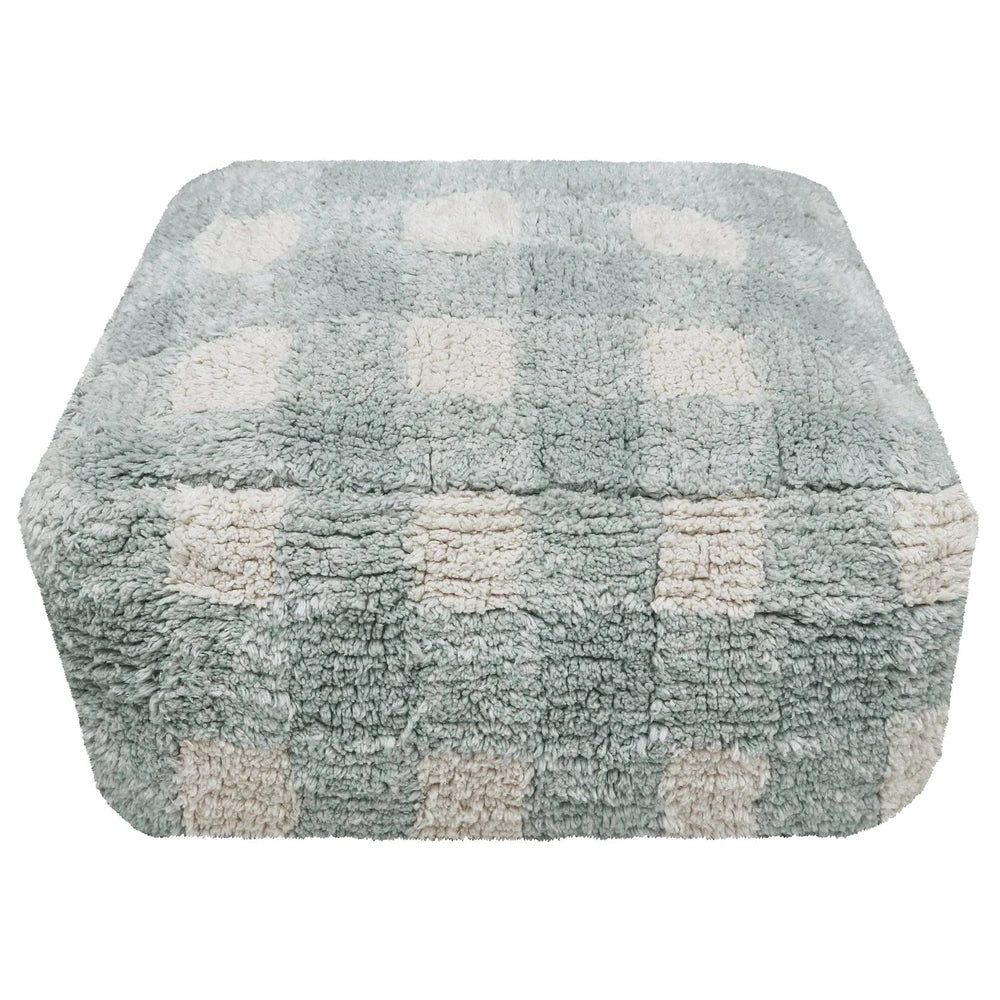 Lorenal Canals Poef Vichy Blue Sage