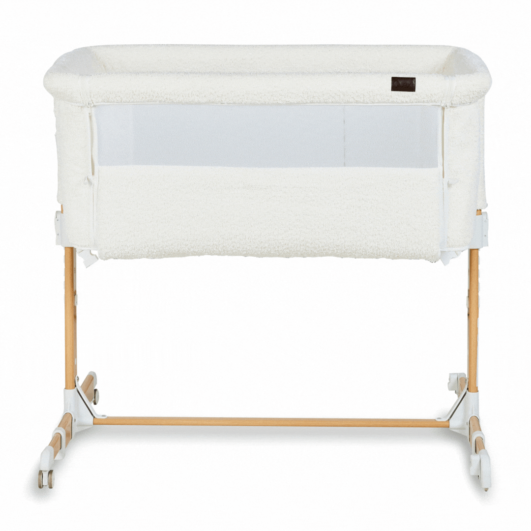 Quax Co-Sleeper - Side-By-Side - Cream