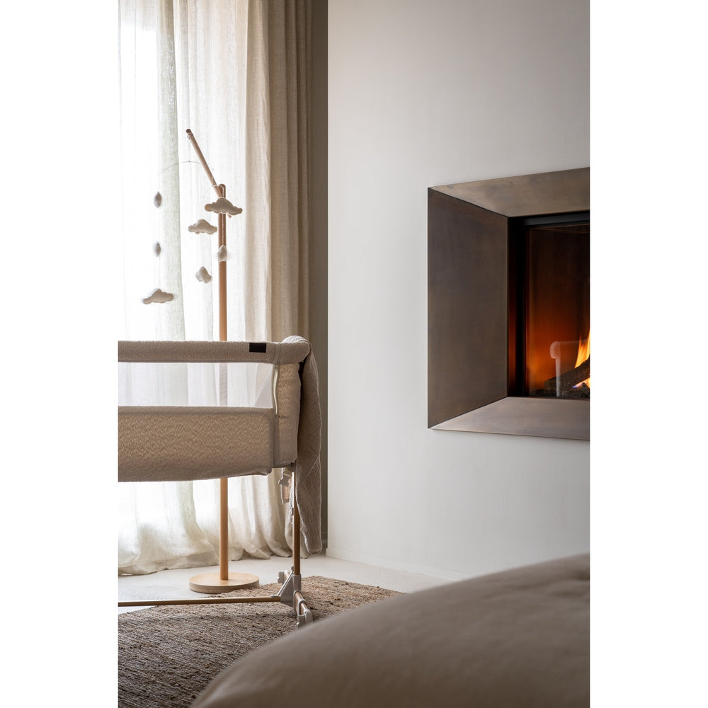 Quax Co-Sleeper - Side-By-Side - Cream