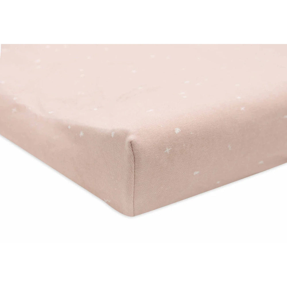 Jollein Aankleedkussenhoes Jersey 50x70cm Twinkling - Wild Rose