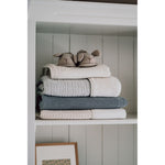 Koeka Wiegdeken Teddy Rivoli - Stone | Wiegdekentje 100x75 cm