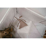 Koeka Parklegger/Boxkleed 75x95cm - Rivoli - Stone / Warm White