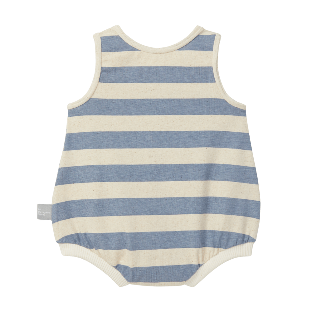 Snug Katoenen Shortie - Indigo