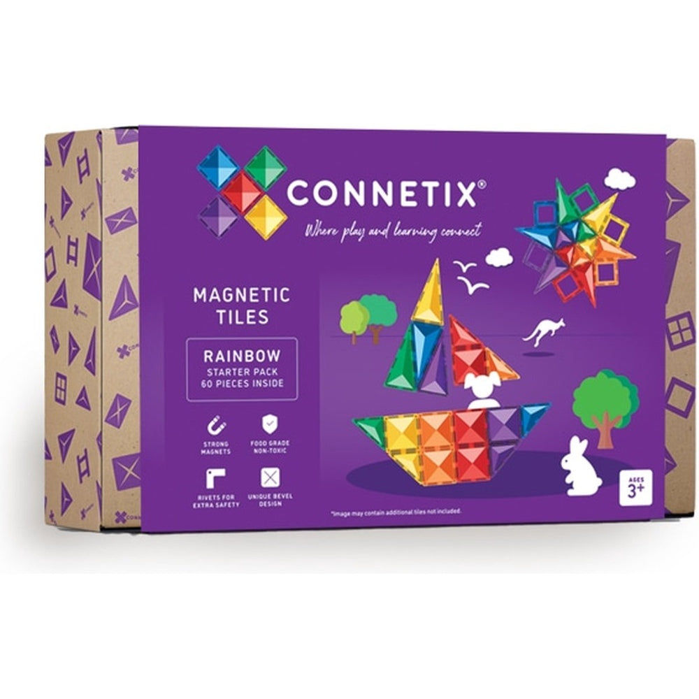 Connetix Rainbow Starter Pack | 60 Onderdelen