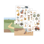 Little Dutch Raamstickers - Little Farm