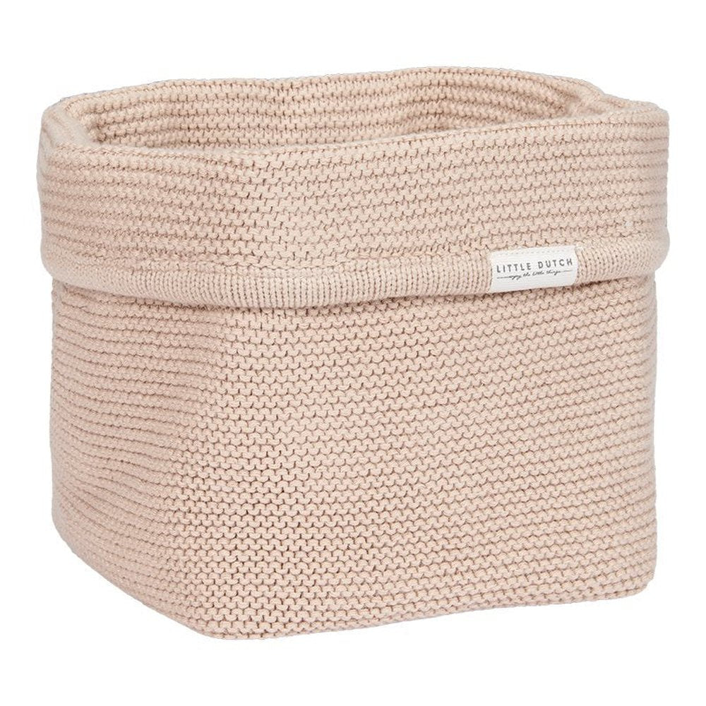 Little Dutch panier de rangement tricoté - petit/beige