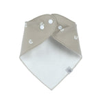 Lässig Baby Bandana slabbetjes 2 St. - Rainbow/ Beige