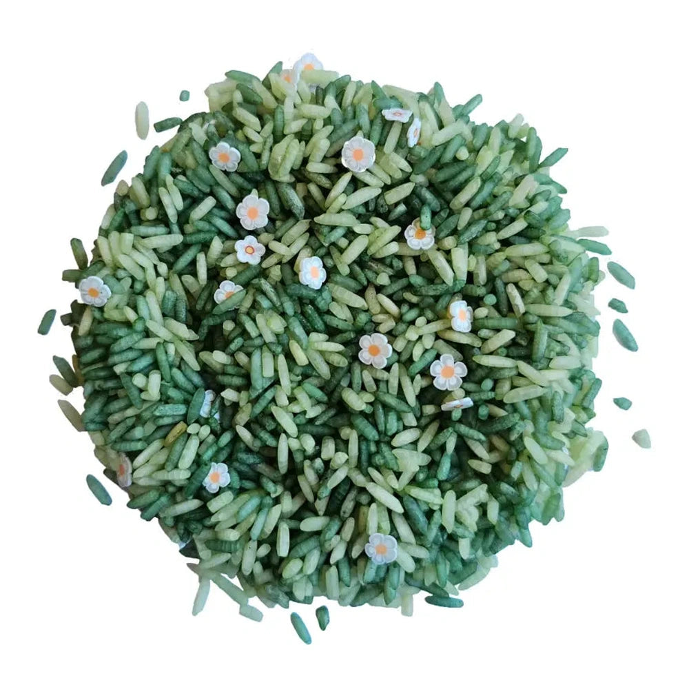 Grennn speelrijst white flower mix 750 gram