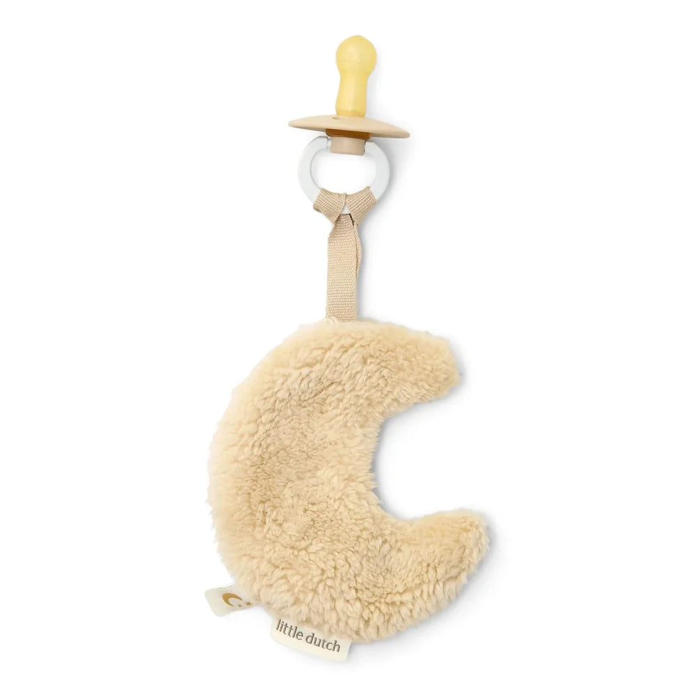 Little Dutch Speendoekje Maan - Beige
