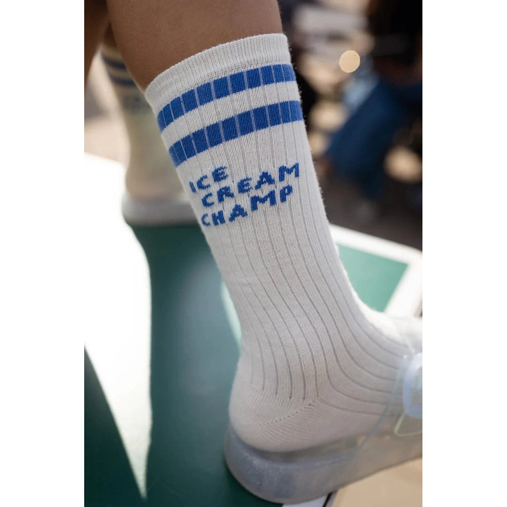 Sproet & Sprout Sokken Ice Cream Champ Off-White