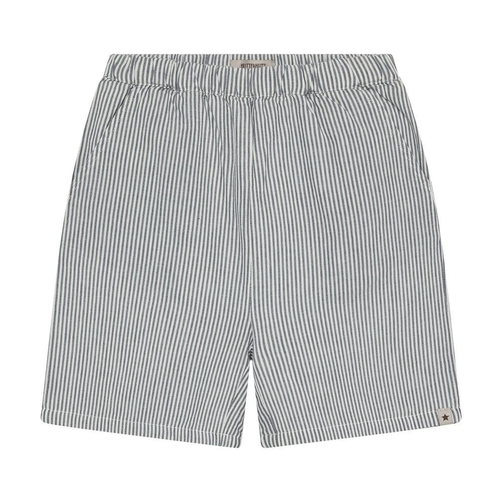 Huttelihut Gestreepte Kinder Shorts – Luchtige Zomershort – Dark Navy