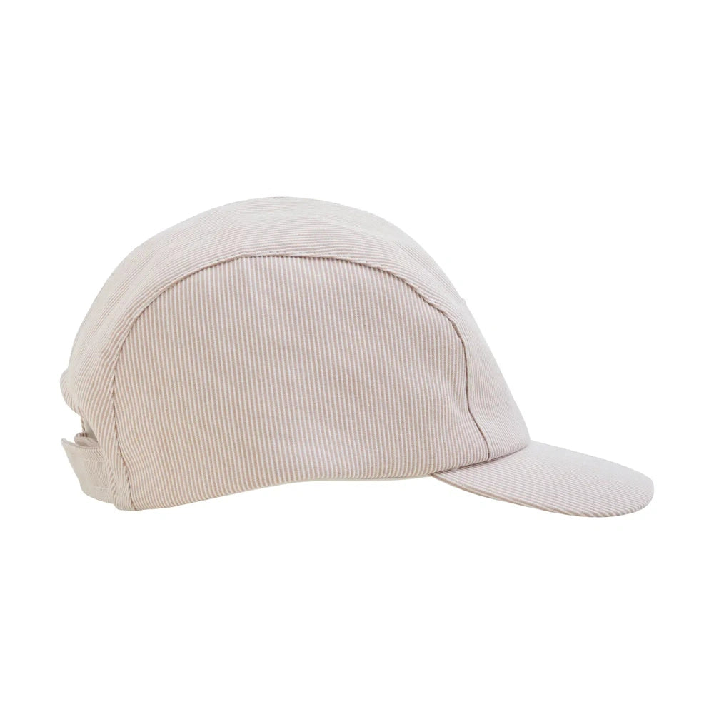 Huttelihut Gestreepte Pet – Luchtige Kinderpet – Sand