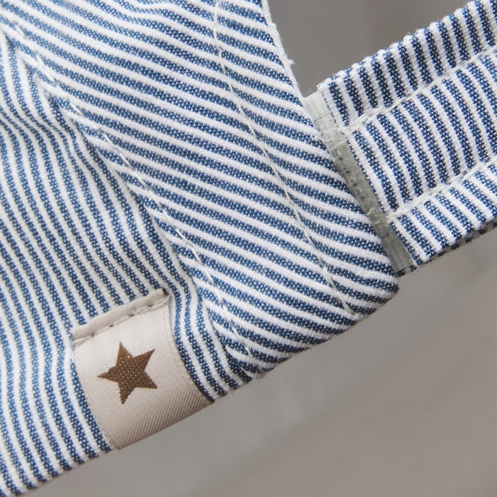 Huttelihut Gestreepte Pet – Luchtige Kinderpet – Dark Navy