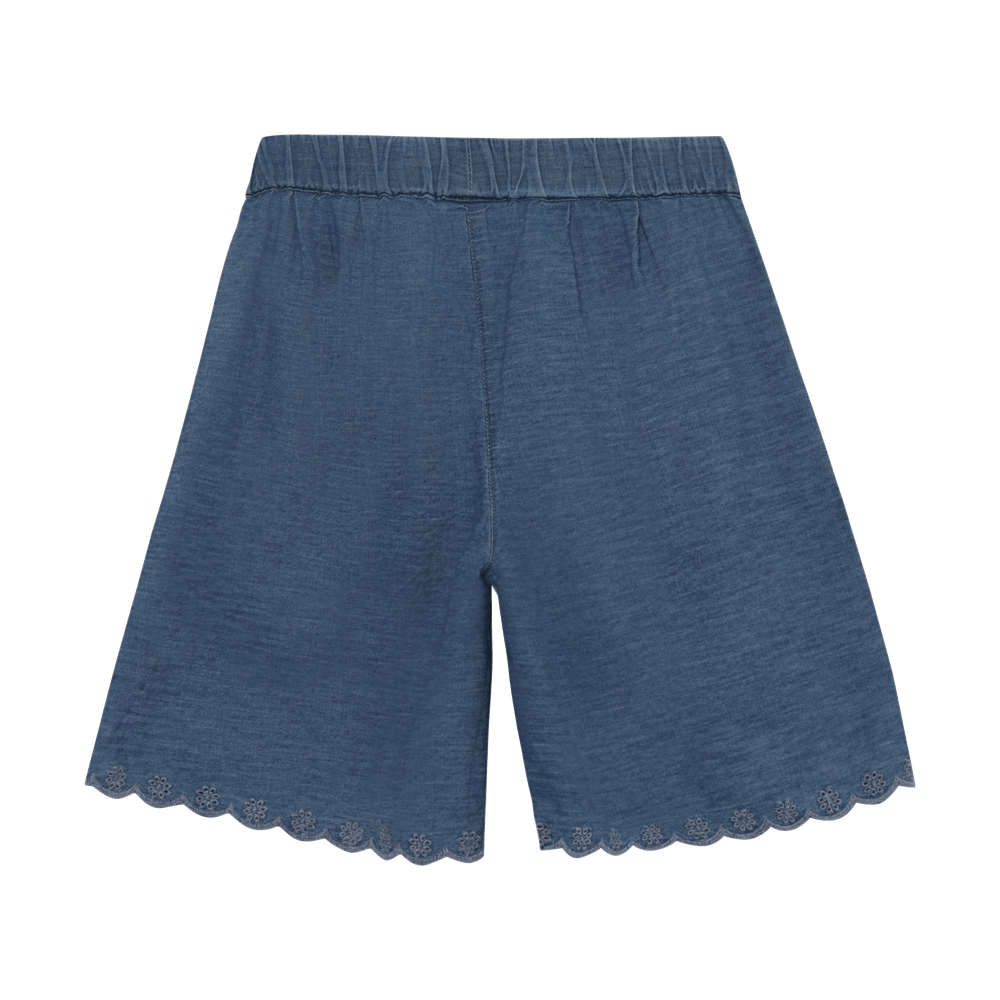 Minymo Bermuda Shorts Chambray Faded Denim
