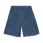 Minymo Bermuda Shorts Chambray Faded Denim