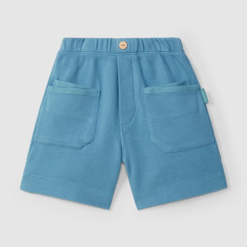 Laranjinha Zomer Shorts Voor Kinderen - Turquoise