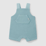 Laranjinha Salopette Zomer Shorts Voor Kinderen - Petrol Blue