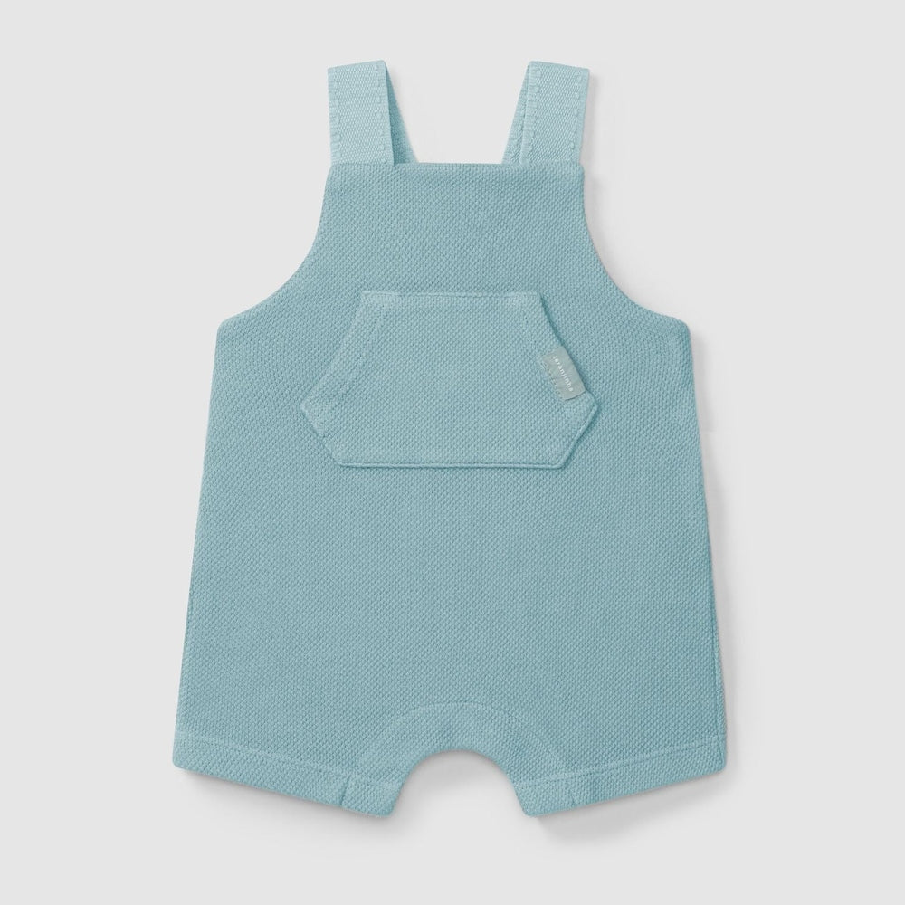Laranjinha Salopette Zomer Shorts Voor Kinderen - Petrol Blue