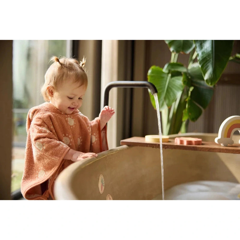 Jollein Badponcho Badstof Jacquard Sun Reversible