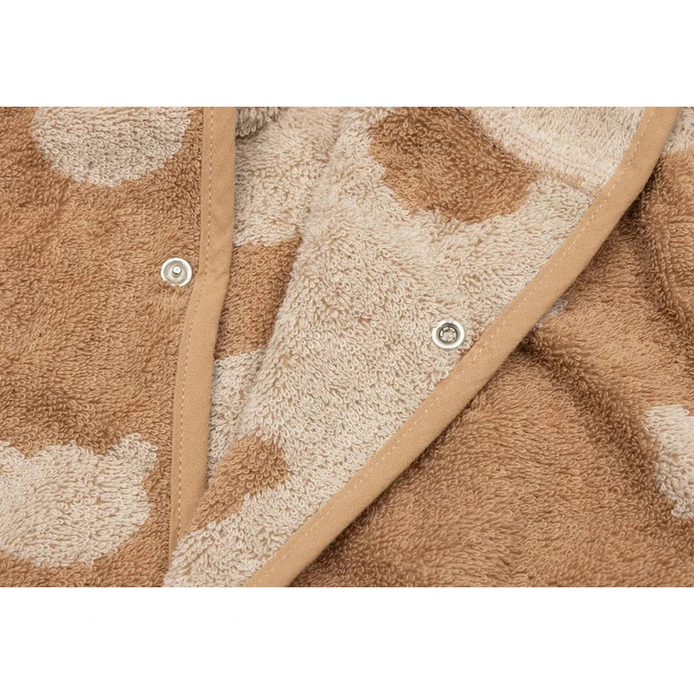 Jollein Badponcho Badstof Jacquard Teddy Bear