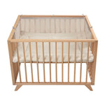 Jollein Boxbumper 220x30cm Mesh Sand