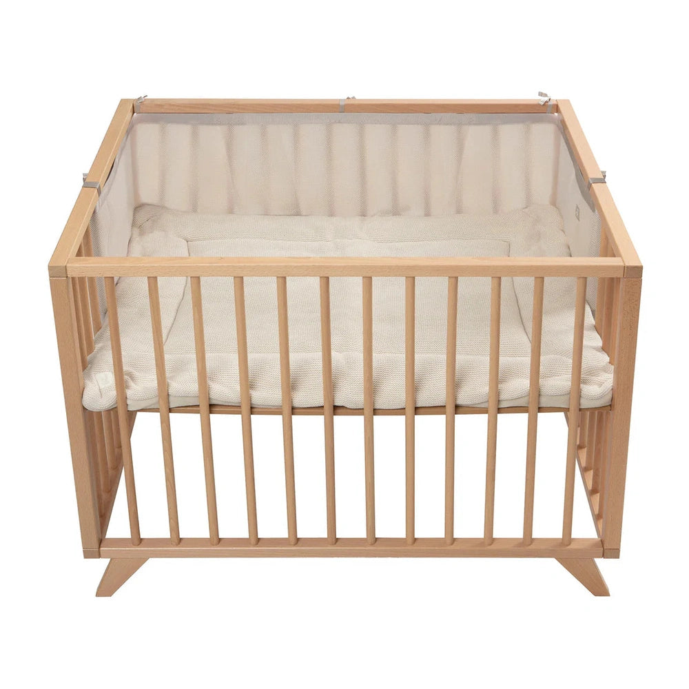 Jollein Boxbumper 220x30cm Mesh Sand