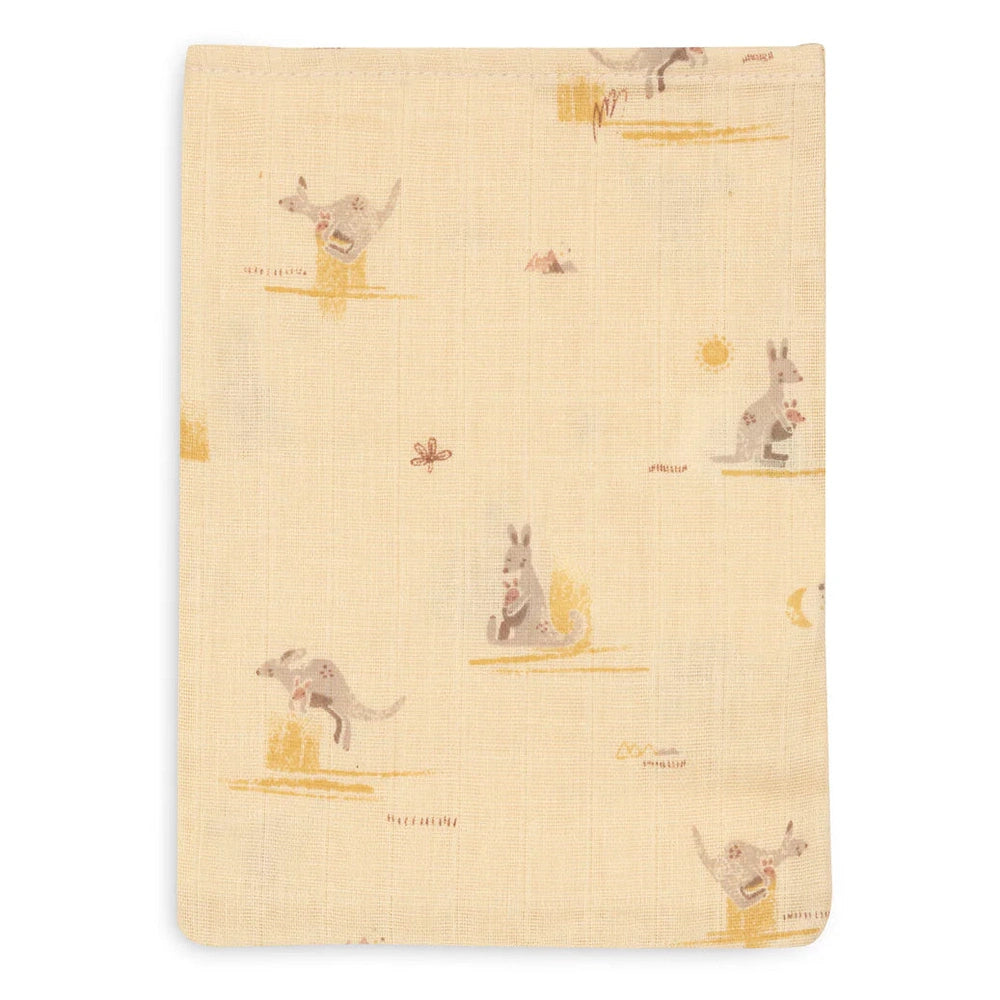 Jollein Hydrofiel Washandje 15x20cm Kangaroots