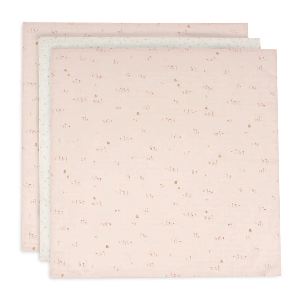 Jollein lange hydrophile Small 70x70cm Pretty Picnic