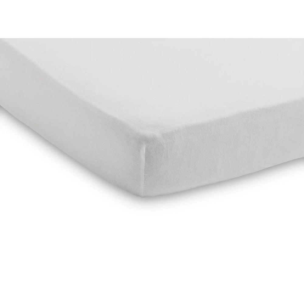 Jollein Hoeslaken Wit - 70/75x140/150