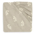 Jollein Hoeslaken Twig Olive Green 70/75x140/150cm