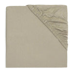 Jollein Hoeslaken Olive Green 70/75x140/150cm