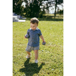 Snug Katoenen Polo - Indigo