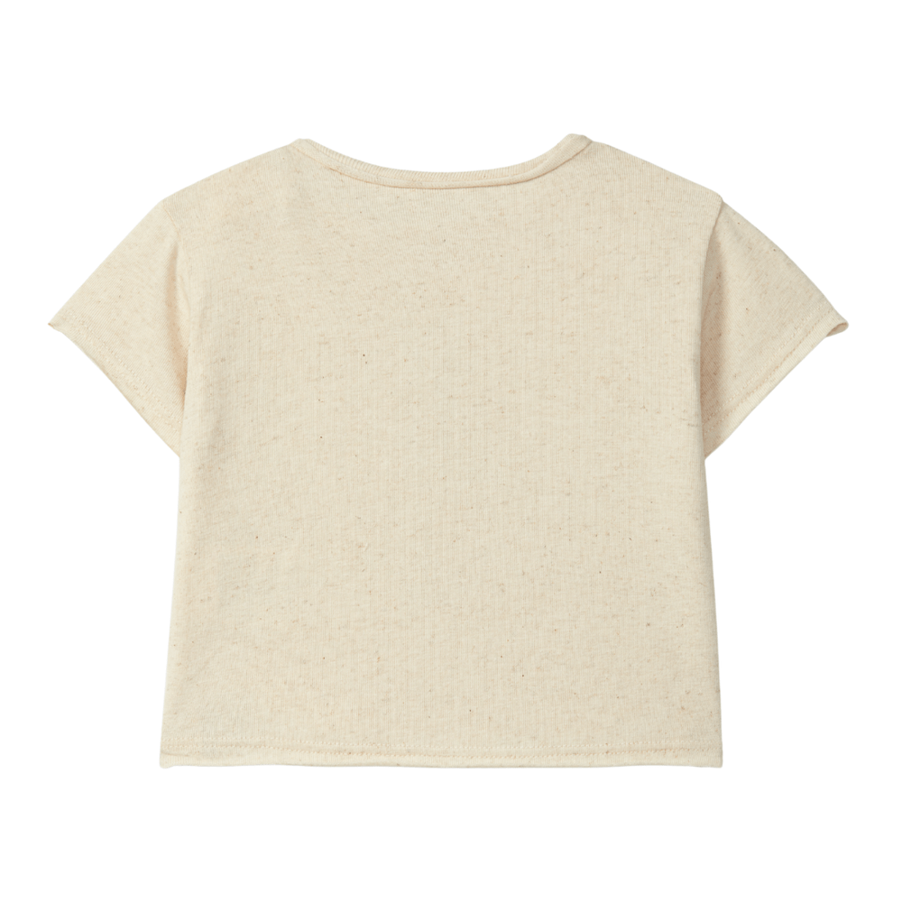 Snug Katoenen T-Shirt - Ocher