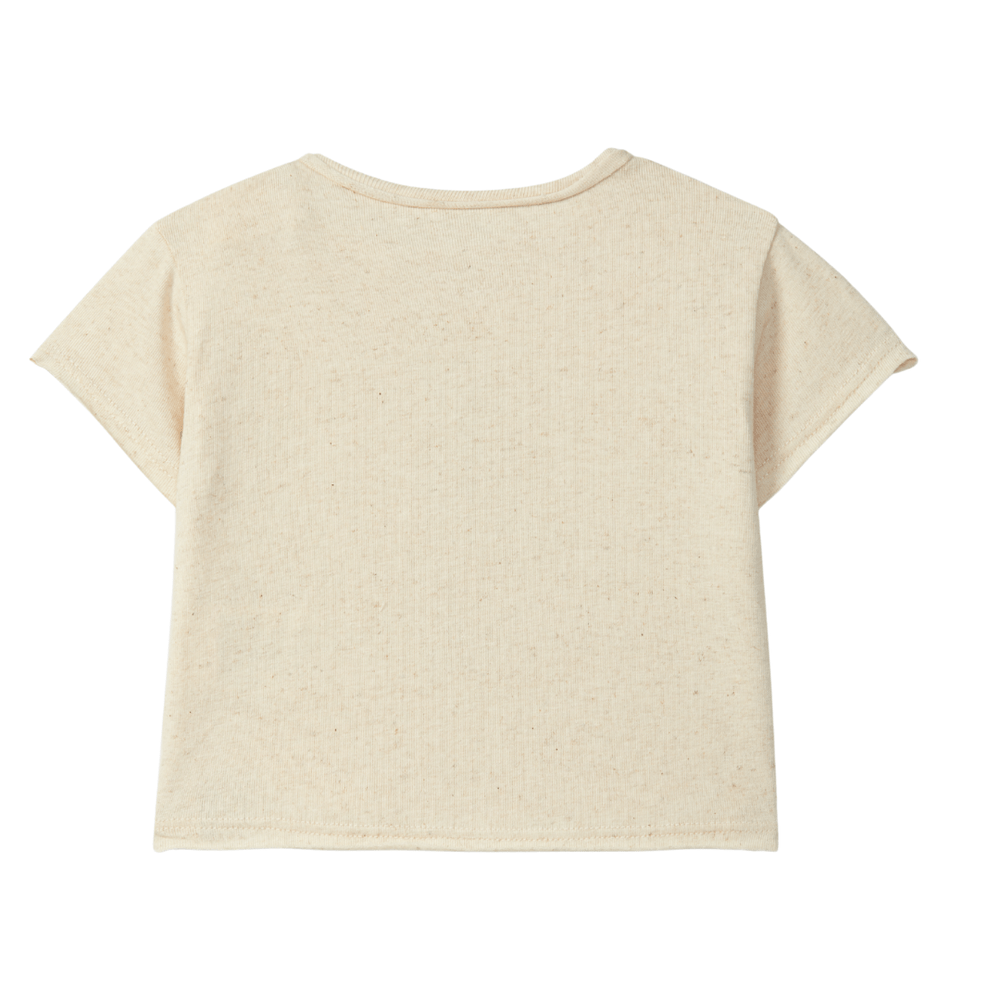 Snug Katoenen T-Shirt - Terracotta