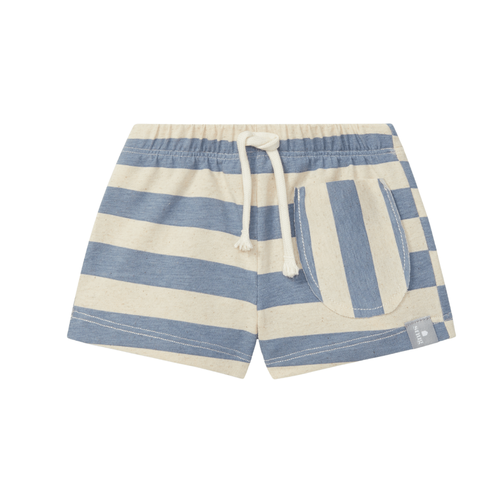 Snug Katoenen Zomer Shorts - Indigo