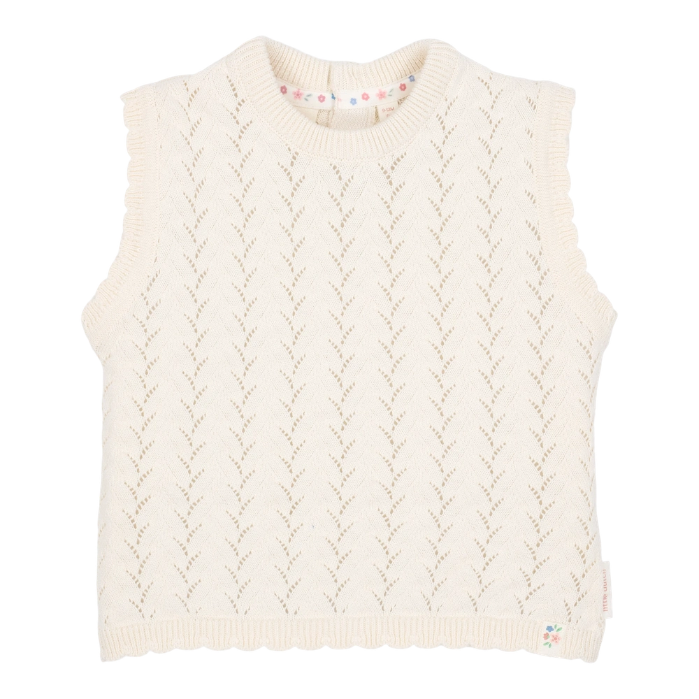 Little Dutch Gebreid Topje Creme