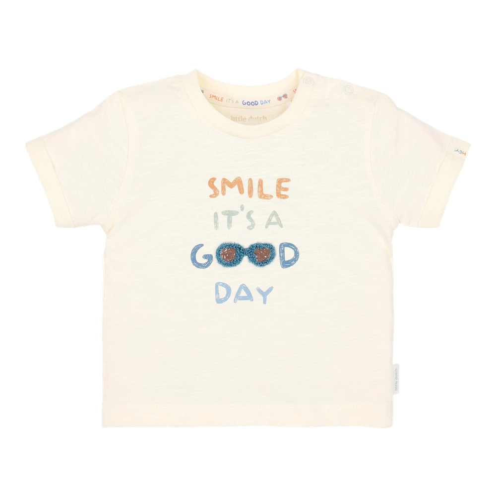Little Dutch T-shirt Korte Mouw Crème