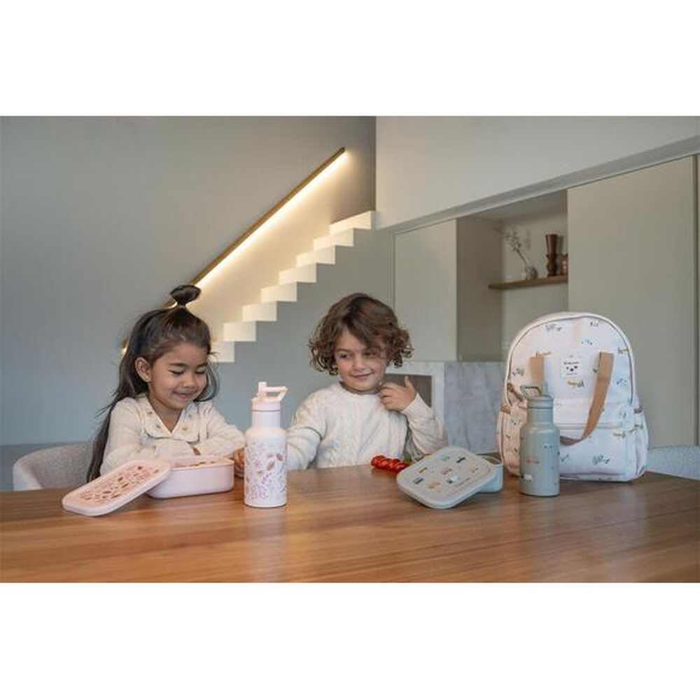 Kidzroom Rugzak Small Talk Vliegtuigen - Beige