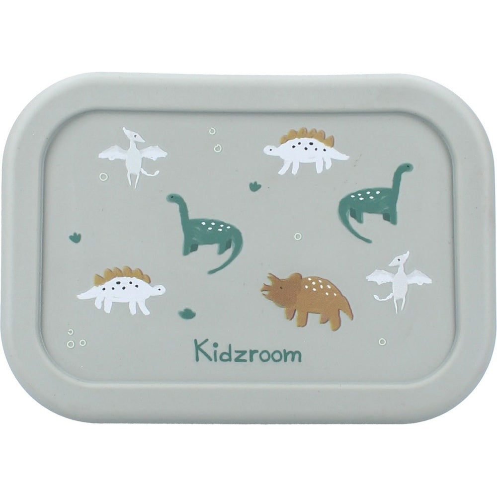 Kidzroom Lunchbox Small Talk Dino's - Groen