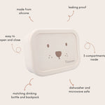 Kidzroom Lunchbox Beary Excited - Beige