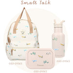 Kidzroom Lunchbox Small Talk Vliegtuigen - Beige