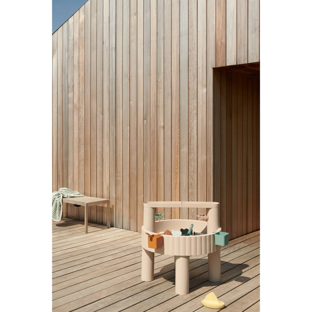 Liewood SEPP Multifunctionele Speeltafel – Watertafel & Zandtafel – Beige – +3 Jaar