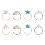 Mimi & Lula - Regenboog en sterretjeselastiekjes