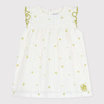 Petit Bateau | Katoenen jurkje zonder mouwen met bloemenprint voor baby's