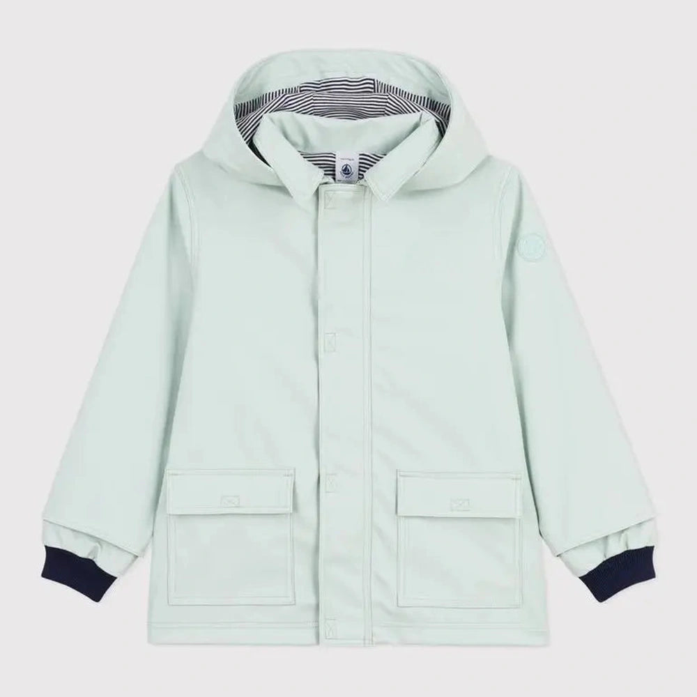 Petit Bateau | Blauwe regenjas kinderen
