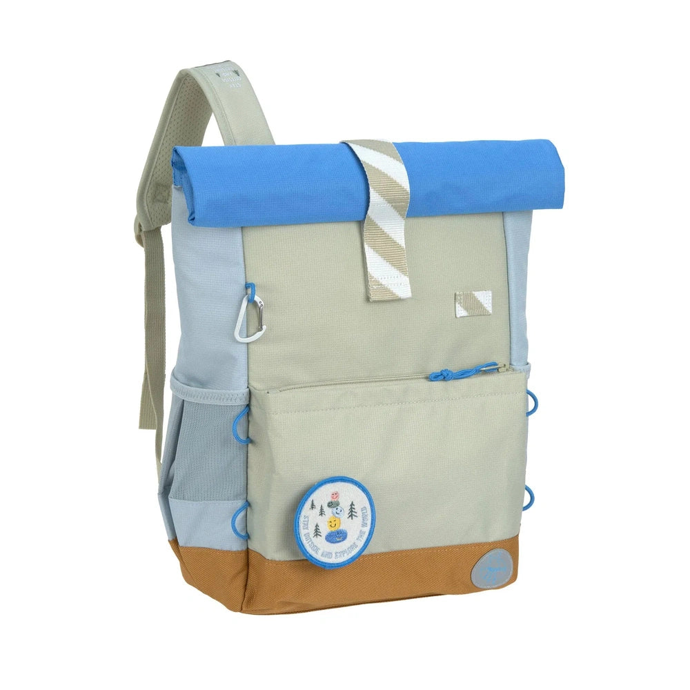 Lässig Rolltop Rugzak Sunny Explorer - Blauw