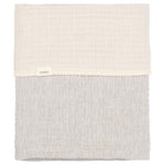 Couverture pour berceau Koeka Rivoli 75x100 cm - pierre