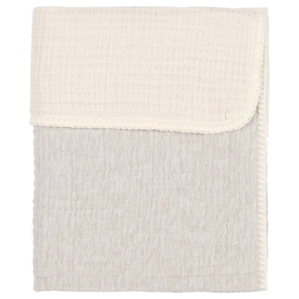 Koeka couverture pour berceau Rivoli 75x100 cm - pierre