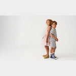 Minymo I Polo T-shirt Korte Mouw Gestreept Vanilla Ice